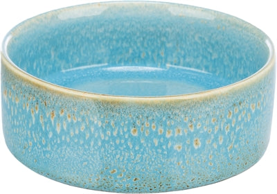 Trixie - voerbak / drinkbak keramiek blauw