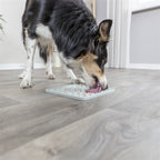 Trixie lick'n'snack mat siliconen lichtgrijs