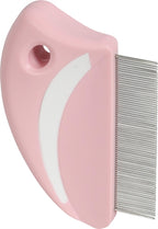 Zolux Anah vlooienkam rond roze wit