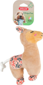 Zolux Chiquitos pluche slapende lama gerecycled