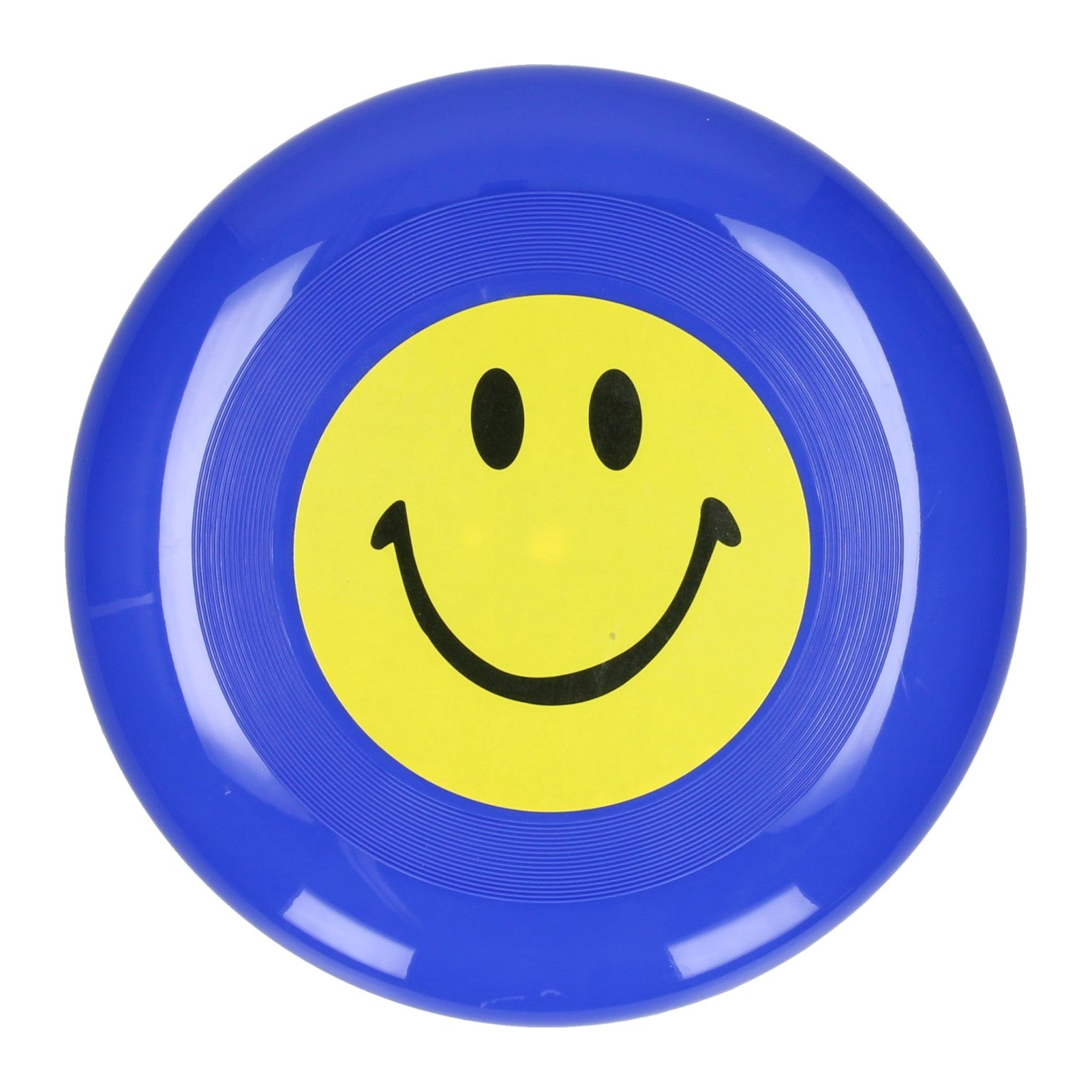 - Frisbee met Lachgezicht Blauw
