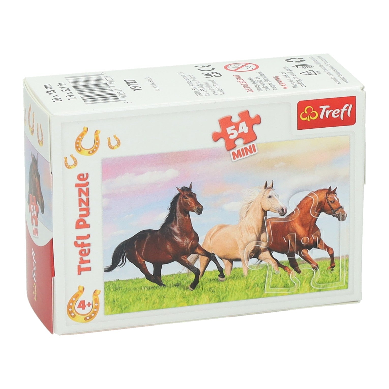 - Mini Puzzel Paarden 54 stuks