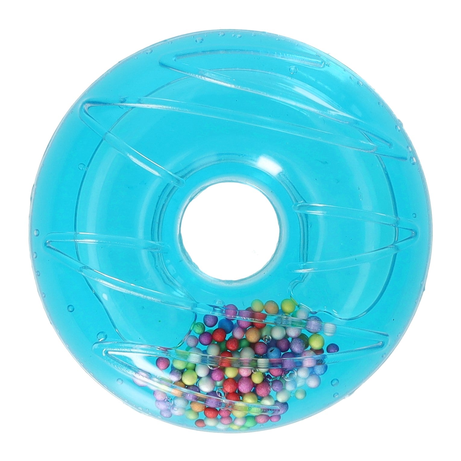 Donut gevuld met glitter 50gr - 6cm