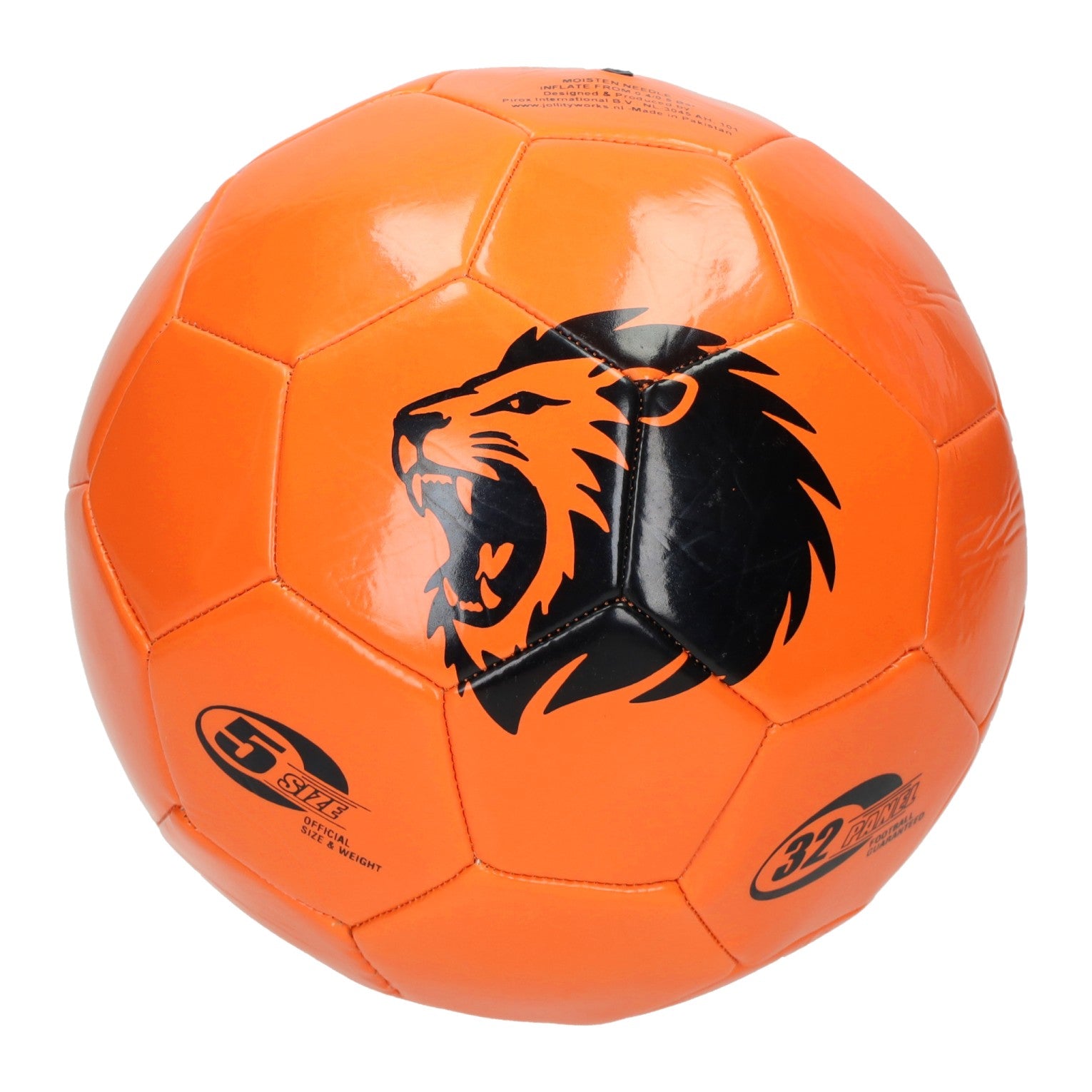 - Voetbal Nederland Oranje Leeuw - Maat 5