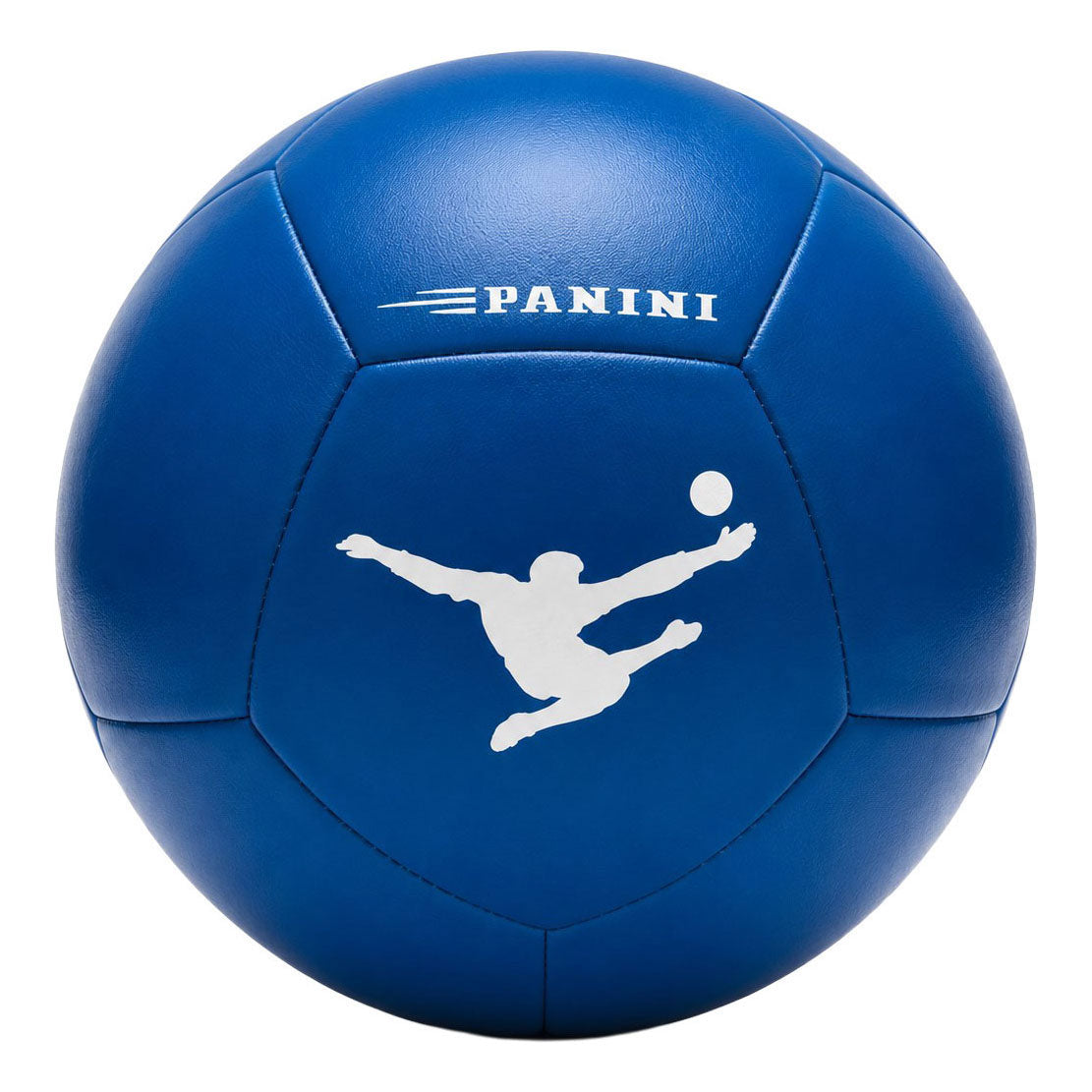 - Panini Voetbal Maat 5 Blauw met Wit Logo