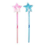 Pen star glitter - 23cm