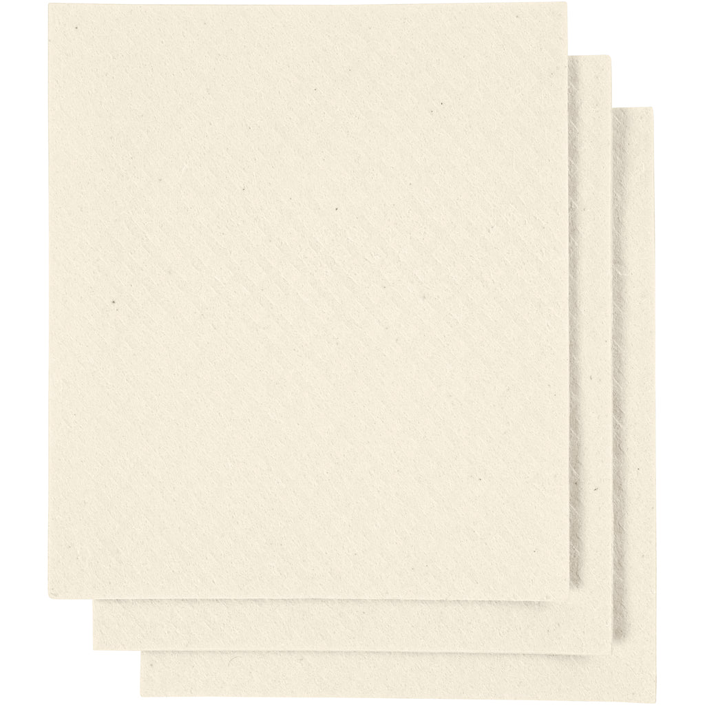 Creativ Company - Creativ Company Https://www.cchobby.nl/sponsdoek-afm-17x19-5-cm-off-white-3-stuk-1-doos