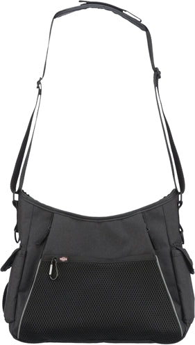 Trixie - uitlaat- en dummytas - antraciet - 34x9x29 cm