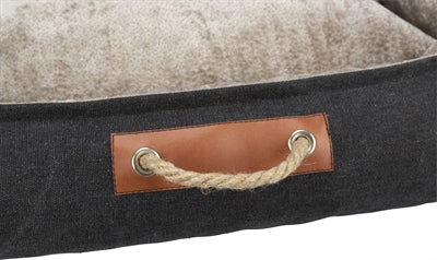 Trixie be nordic - hondenmand fohr - zwart zand - 80x60 cm