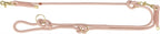 Trixie soft rope hondenriem verstelbaar roze licht roze
