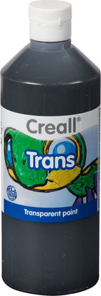 Creall raamverf trans zwart 500ml | 1 fles
