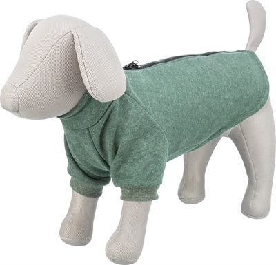 Trixie sweatshirt citystyle amsterdam donkergroen - hondenkleding - 33 cm