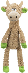 Trixie - hondenspeelgoed koe pluche touw