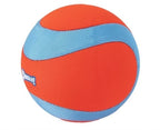 Chuckit! mega amphibious ball - hondenspeeltje - hondenbal - chuckit bal - drijvend - voor in het water - oranje blauw - ø 11,5 cm