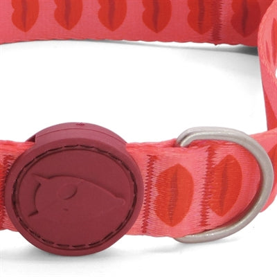 Morso - Morso halsband gerecycled lipstick roze