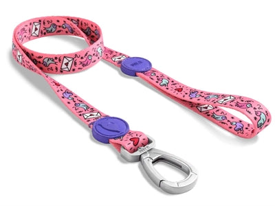 Morso - Morso hondenriem gerecycled sweet tweet roze