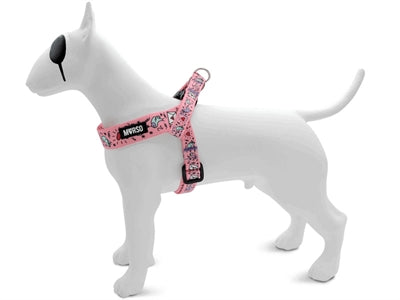 Morso - Morso mini hondentuig verstelbaar gerecycled sweet tweet roze