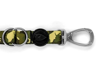 Morso - Morso hondenriem verstelbaar gerecycled full metal dog bruin
