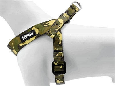Morso - Morso mini hondentuig verstelbaar gerecycled full metal dog bruin