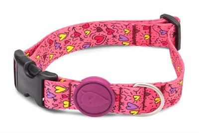 Morso - Morso halsband hond gerecycled pink think roze