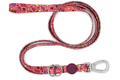 Morso - Morso hondenriem verstelbaar gerecycled pink think roze