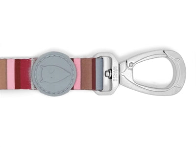Morso - Morso hondenriem gerecycled skyline rood / roze