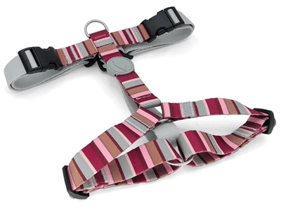 Morso - Morso hondentuig h-tuig gerecycled skyline rood / roze