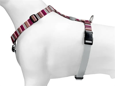 Morso - Morso hondentuig h-tuig gerecycled skyline rood / roze