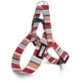 Morso - Morso mini hondentuig verstelbaar gerecycled skyline rood / roze