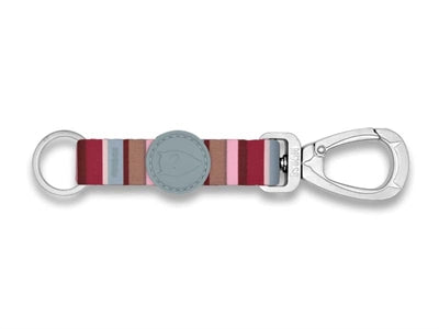 Morso - Morso key cord sleutelhanger gerecycled skyline rood / roze