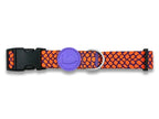 Morso - Morso halsband hond gerecycled urban lizard rood