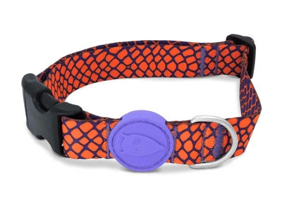 Morso - Morso halsband hond gerecycled urban lizard rood