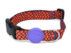 Morso - Morso halsband hond gerecycled urban lizard rood