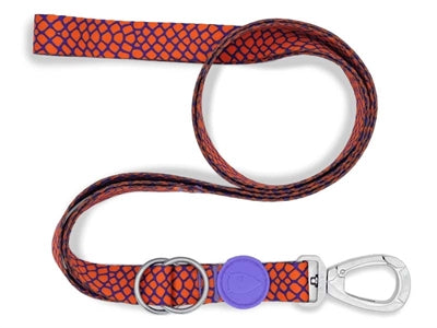 Morso - Morso hondenriem verstelbaar gerecycled urban lizard rood