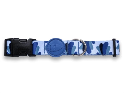 Morso - Morso halsband hond gerecycled splash blauw
