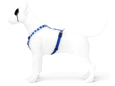 Morso - Morso hondentuig h-tuig gerecycled splash blauw