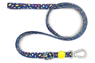 Morso - Morso hondenriem verstelbaar gerecycled color invaders paars