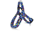 Morso - Morso mini hondentuig verstelbaar gerecycled color invaders paars