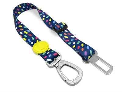 Morso - Morso honden autogordel gerecycled color invaders paars