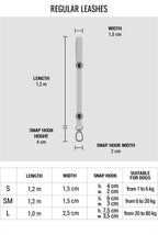 Morso - Morso hondenriem gerecycled power flow zwart