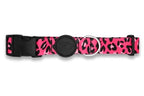 Morso - Morso halsband hond gerecycled bubble leo roze