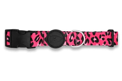Morso - Morso halsband hond gerecycled bubble leo roze