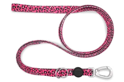 Morso - Morso hondenriem verstelbaar gerecycled bubble leo roze