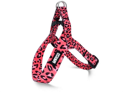 Morso - Morso mini hondentuig verstelbaar gerecycled bubble leo roze