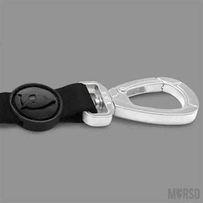 Morso - Morso hondenriem verstelbaar gerecycled pureness zwart