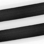 Morso - Morso half slip halsband hond soft rope gerecycled black zwart