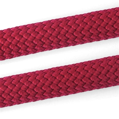 Morso - Morso half slip halsband hond regular rope gerecycled red velvet rood