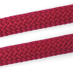 Morso - Morso half slip halsband hond regular rope gerecycled red velvet rood