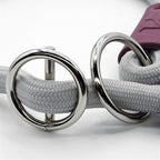 Morso - Morso half slip halsband hond soft rope gerecycled grey grijs