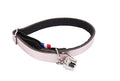 Martin Halsband kat dakota leer roze